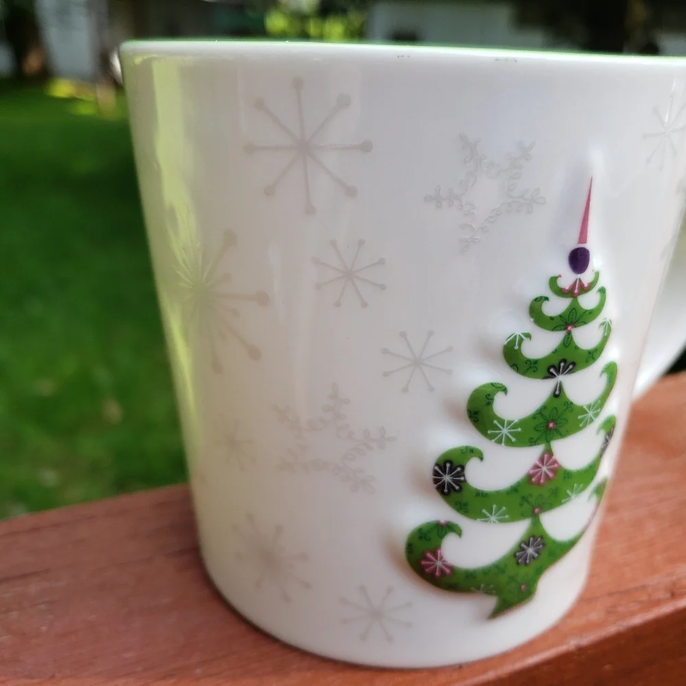 Holiday 2006 Starbucks 'Christmas Tree' Coffee Mug 17 fl oz.